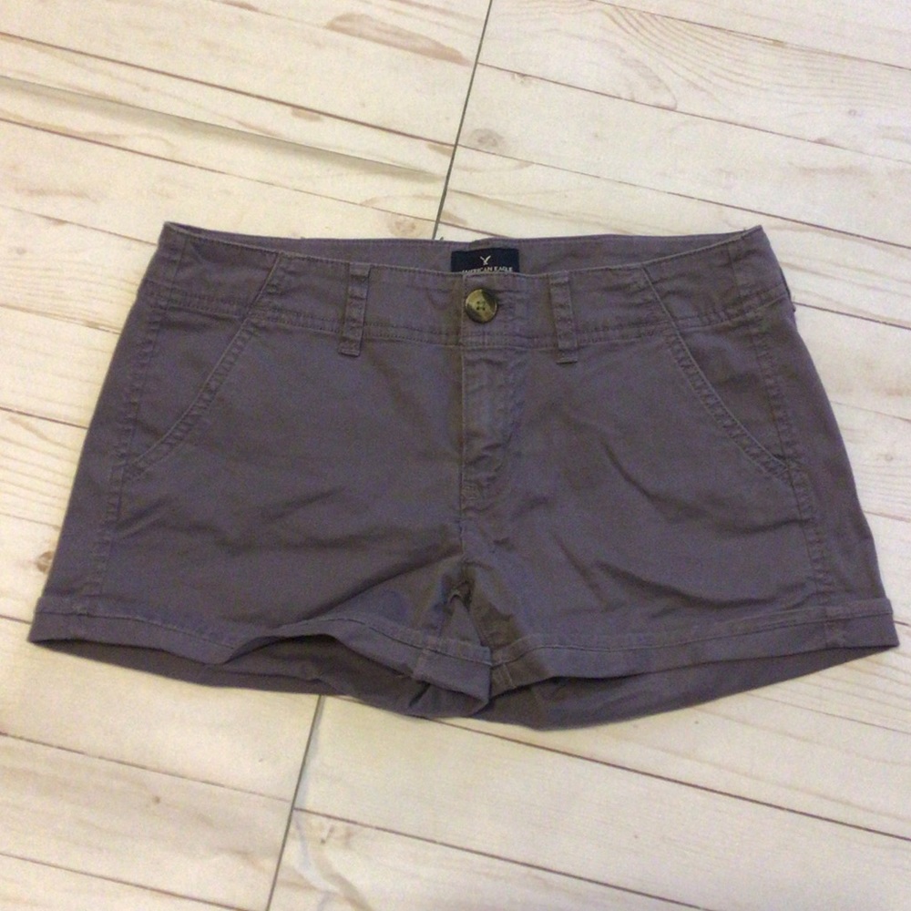Purple shorts